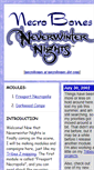 Mobile Screenshot of nwn.necrobones.com