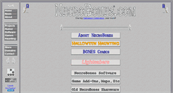 Desktop Screenshot of necrobones.com